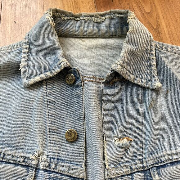 Vintage LEE Denim Rider Jacket 1960s Small - Picture 3 of 12